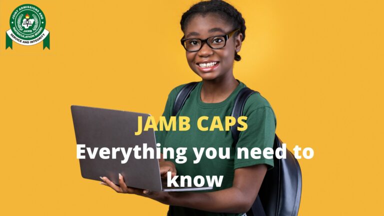 JAMB CAPS – Everything you need to know