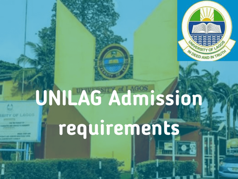 UNILAG Admission requirements 2024