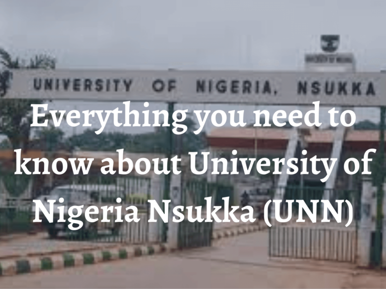 UNIVERSITY OF NIGERIA NSUKKA (UNN)- Everything you need to know about UNN