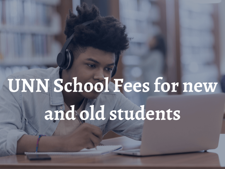 UNN School Fees 2024